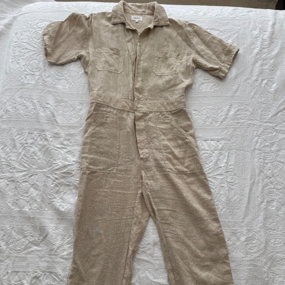 MATE the Label Tan Jumpsuit EUC - Picture 3 of 4